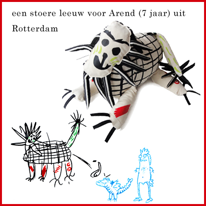 knuffelontwerp arend